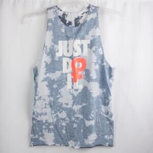 Nike Dri-Fit Just Do It Gray Tank Top Womens XSmall